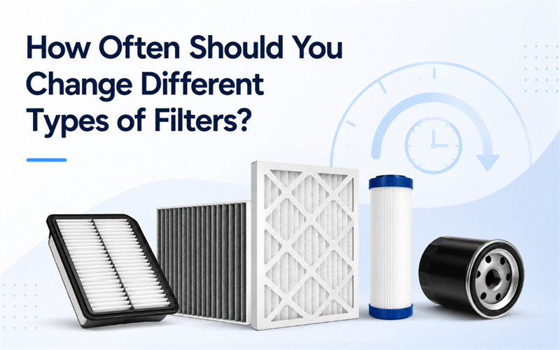 How Often Should You Change Different Types of Filters?